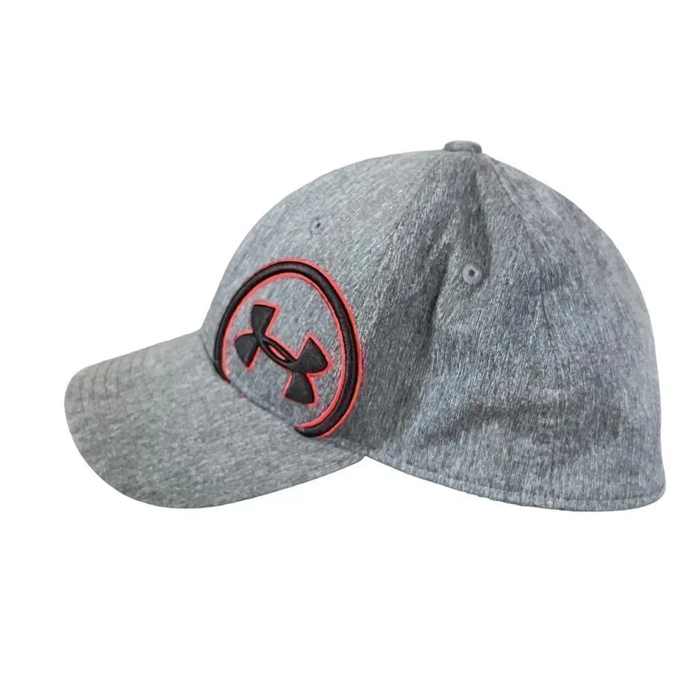 Under Armour youth grey, red and black hat size small/medium‎